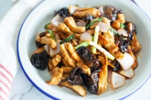 Ginger and Black Fungus Chicken