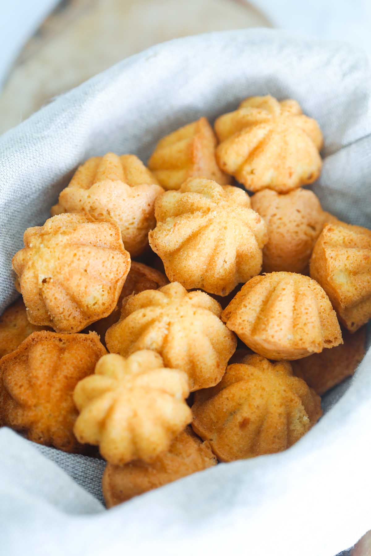 Easy Malaysian kuih bahulu recipe.