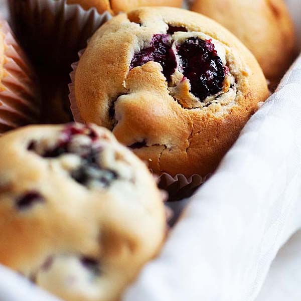 Blueberry muffins