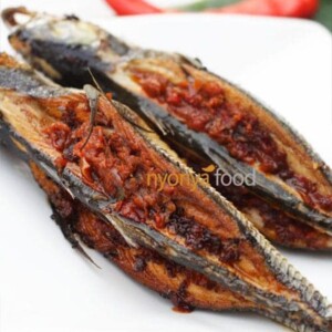 Fried Fish Stuffed with Sambal