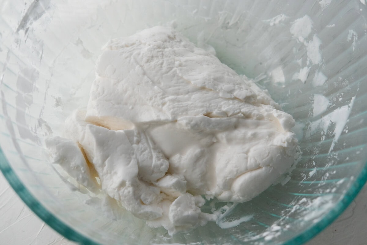 Pastry dough in a bowl. 