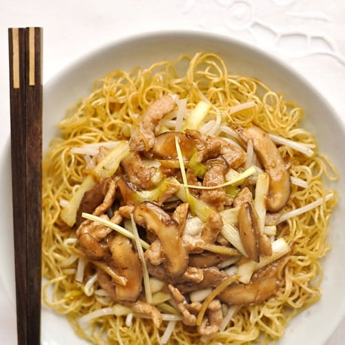 pork chow mein