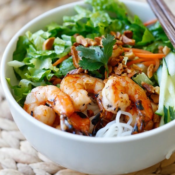 Vietnamese BBQ Shrimp Vermicelli