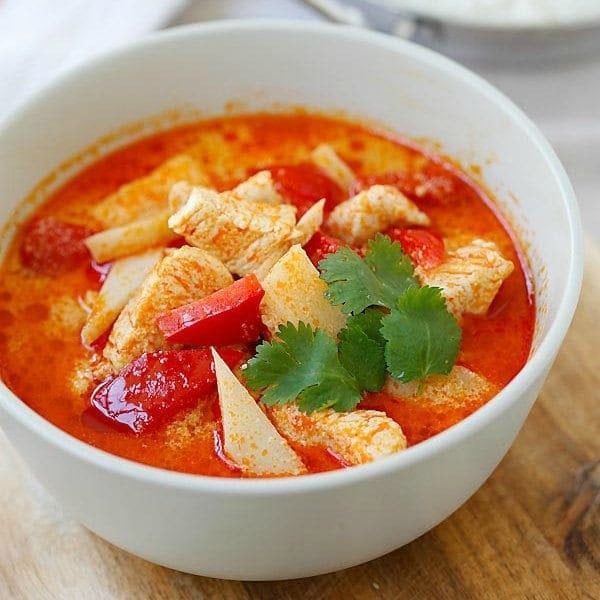 Thai chicken curry