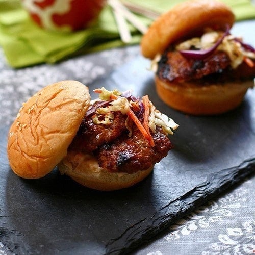 Grilled Five-Spice Pork Sliders