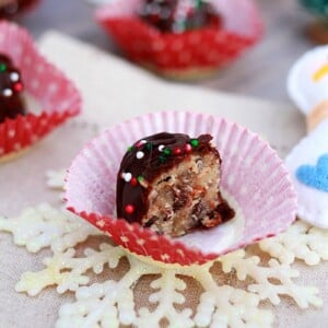 Chocolate Chip Cookie Dough Truffles