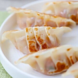 Pork and Shiitake Gyoza