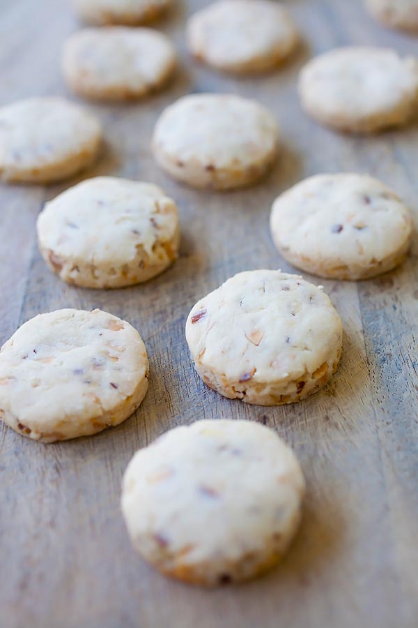 Best almond cookies cooling.