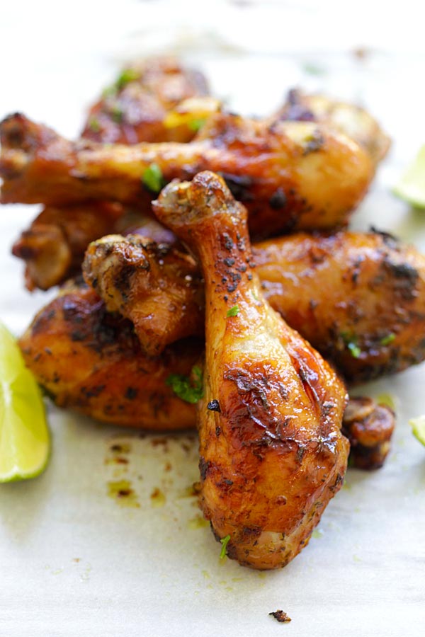 Homemade jerk chicken recipe.