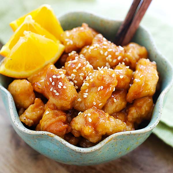 orange chicken