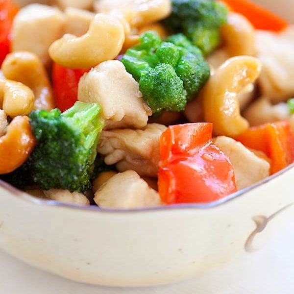 honey cashew chicken