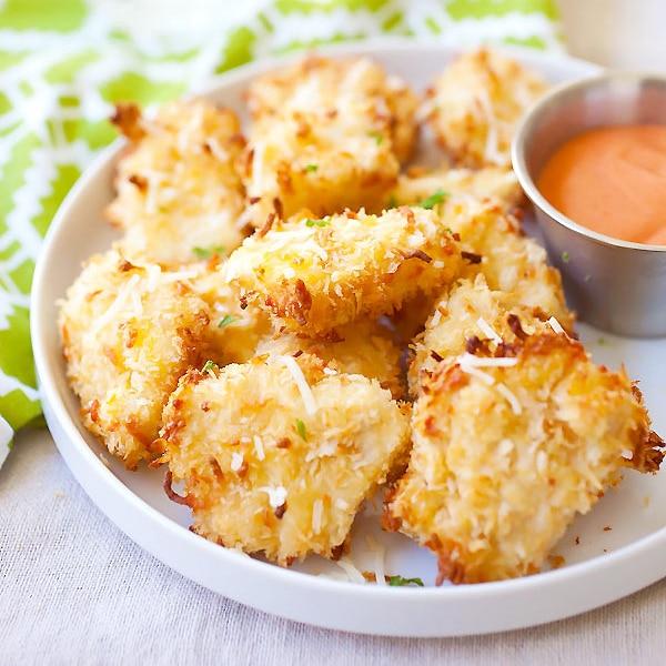 baked chicken nuggets