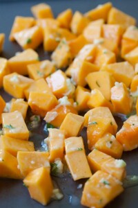 Garlic Parmesan Roasted Butternut squash - sweet tender butternut squash roasted with butter, garlic & Parmesan cheese. So AMAZING you want it every day | www.666630.xyz