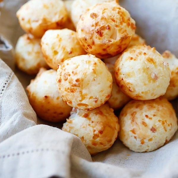 bacon parmesan gougeres