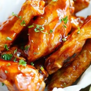 honey bbq chicken wings