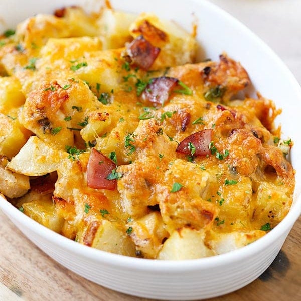 Chicken casserole.