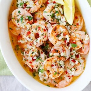 Roasted Shrimp Scampi