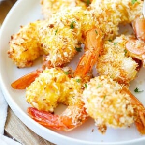 baked coconut shrimp