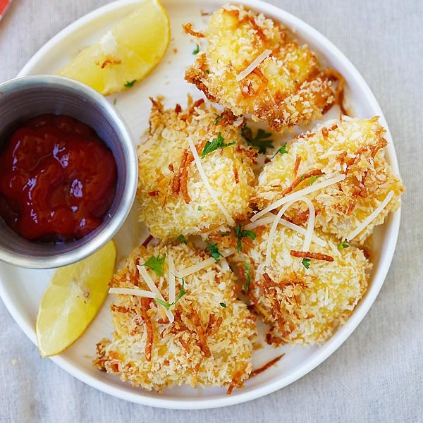 baked fish nuggets