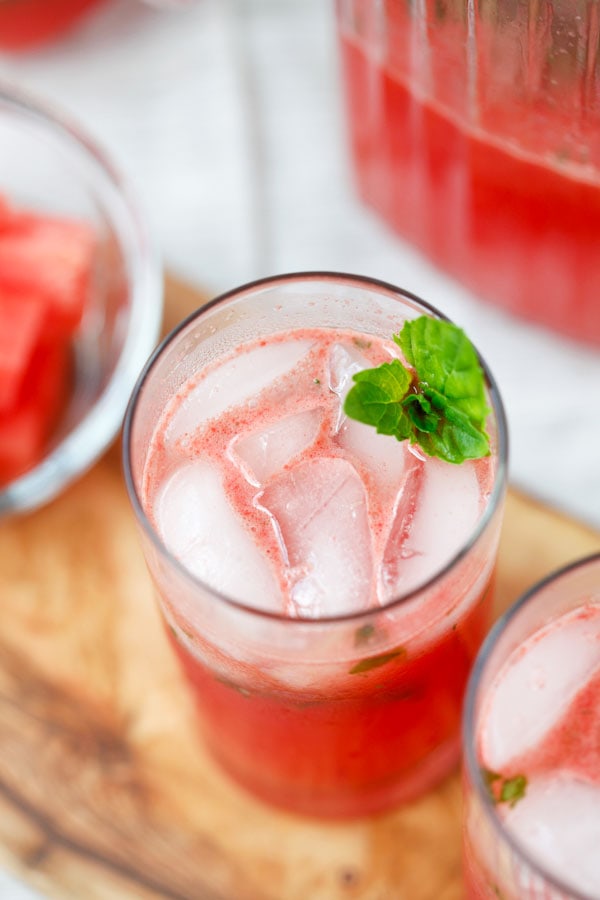 Easy and quick party Watermelon-Tequila Cocktail.