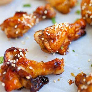 honey soy chicken wings