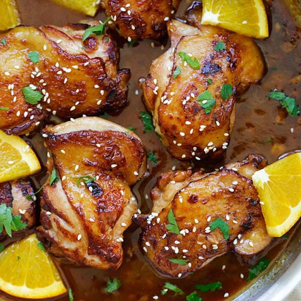 honey orange chicken