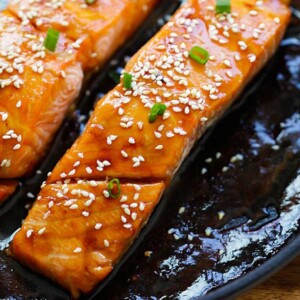 honey teriyaki salmon