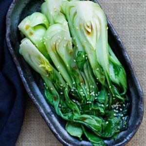 roasted bok choy