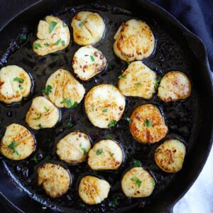 brown butter scallops