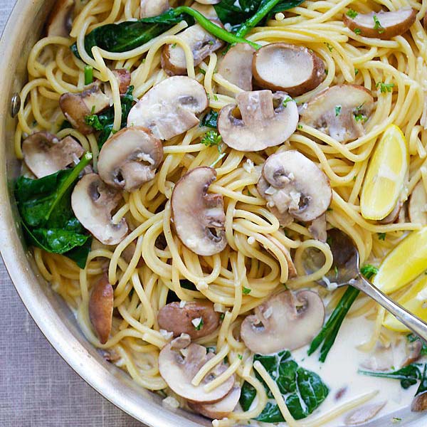 Creamy Mushroom Pasta