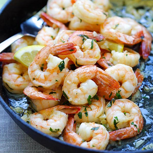 Shrimp scampi