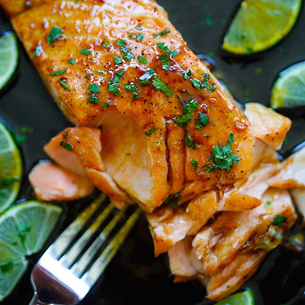 honey lime salmon