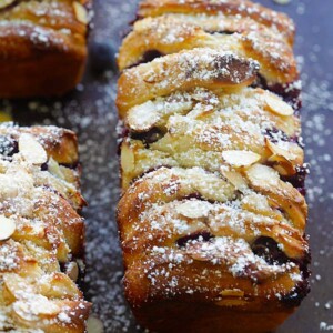 Blueberry-Cream Cheese Pull-Apart Bread