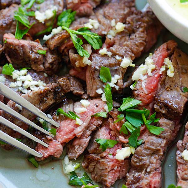 Garlic Butter Brazilian Steak