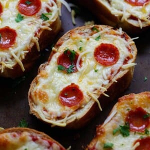 Texas Toast Garlic Bread Pizza