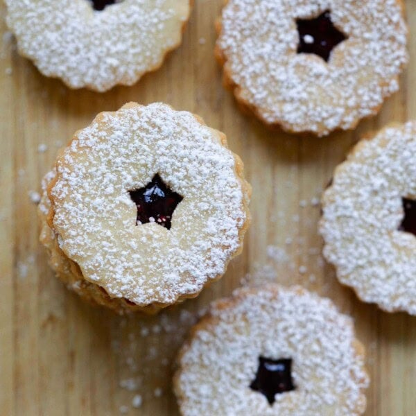 linzer cookies