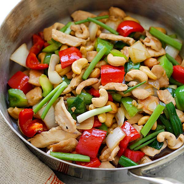 Thai cashew chicken