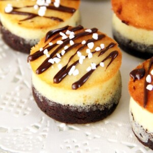 Mini Brownie Butter Cake