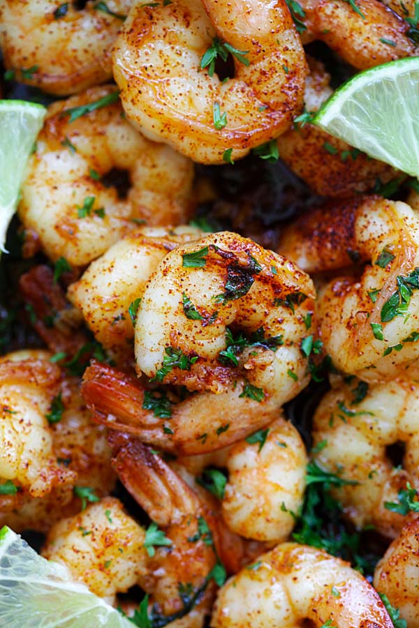 Easy and delicious chipotle shrimps.