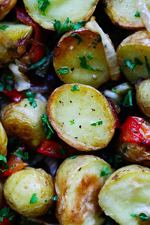 This French-style roasted potatoes is delicious and a perfect side dish.