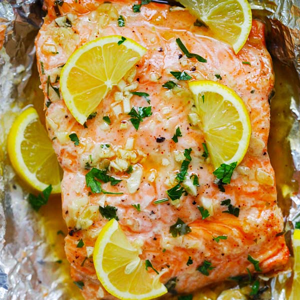 Honey Garlic Butter Salmon