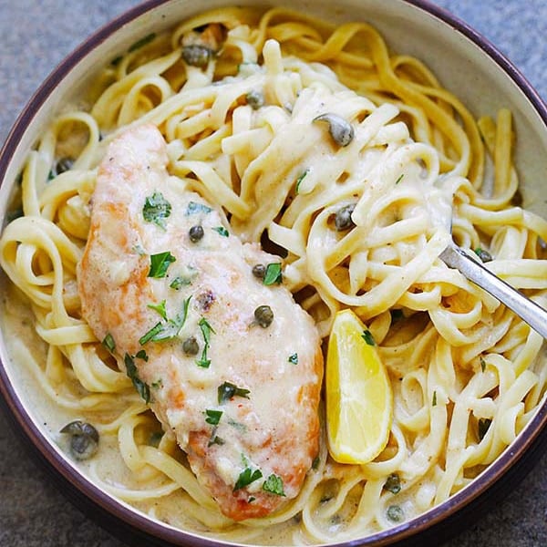 Instant Pot Creamy Chicken Piccata