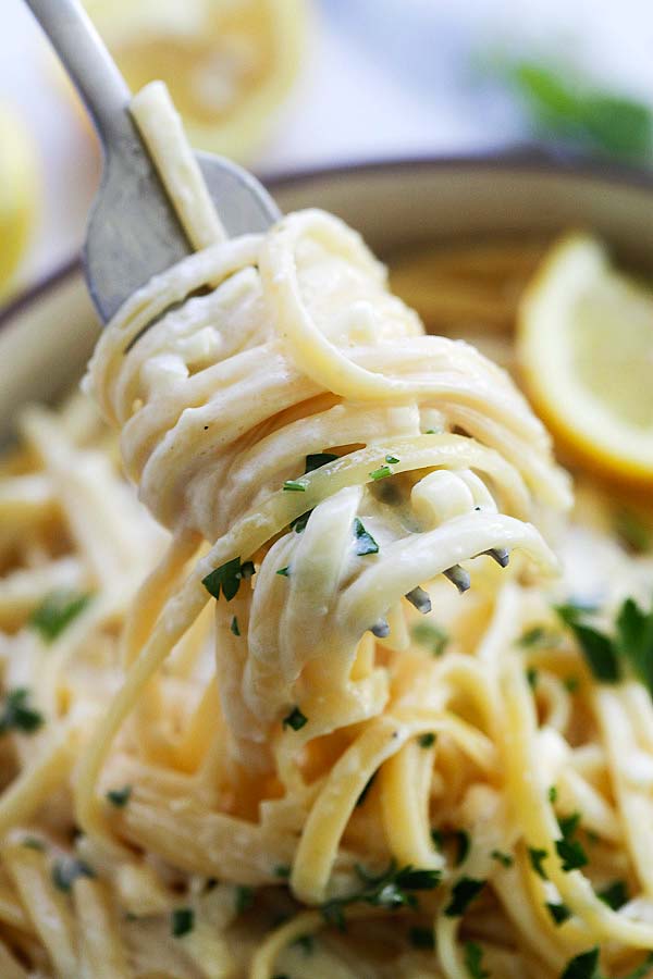 Cooking Instant Pot pasta sauce with heavy whipping cream and chicken broth.