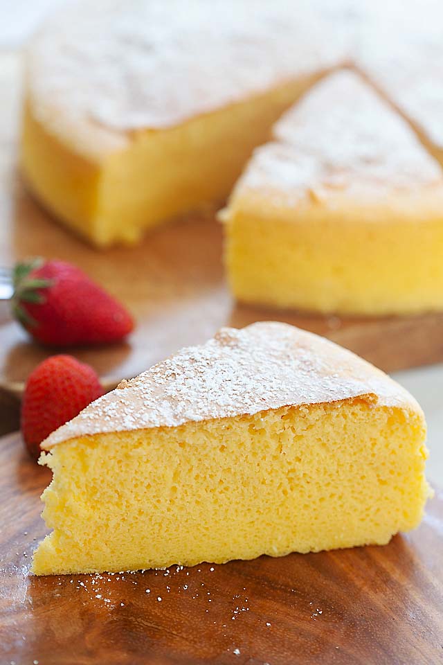 Japanese cotton cheesecake.