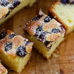 Blueberry Butter Cake