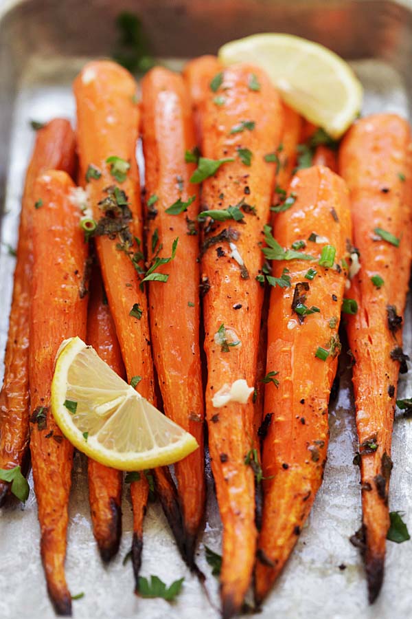 How to make Lemon Herb Roasted Carrots.