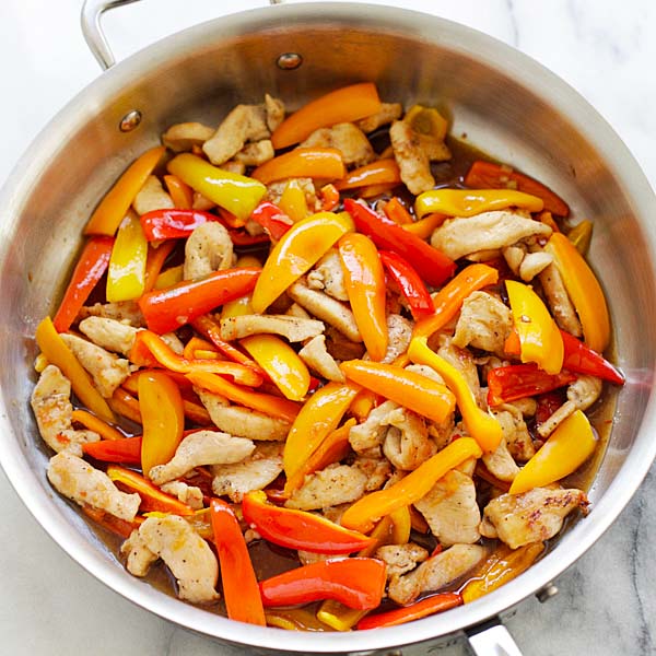 Sweet Pepper Chicken