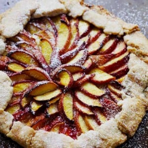 peach tart