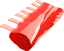 Cuts of beef: Rib