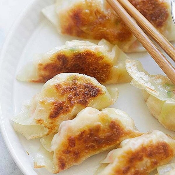 shrimp potstickers